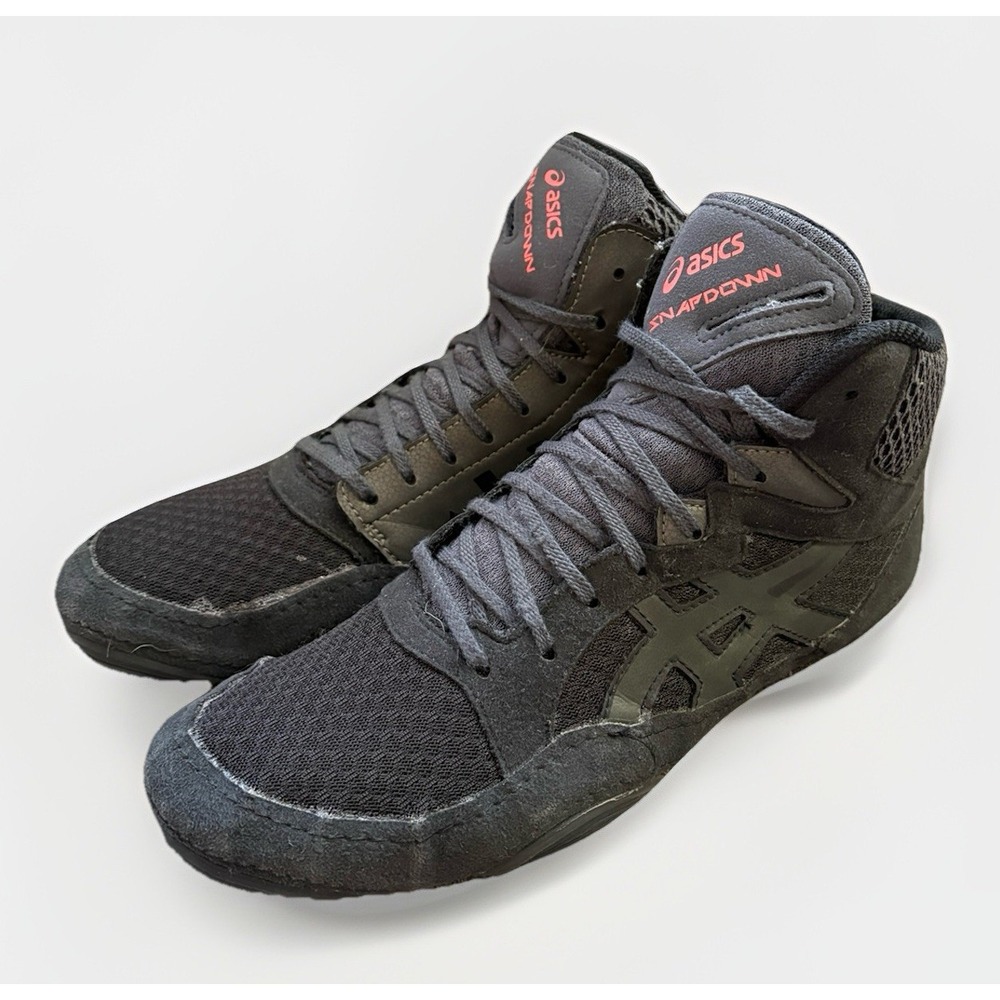 Asics Snapdown 3 Mens Sneakers 8.5‎ Core Black Wrestling Shoes 1081A031